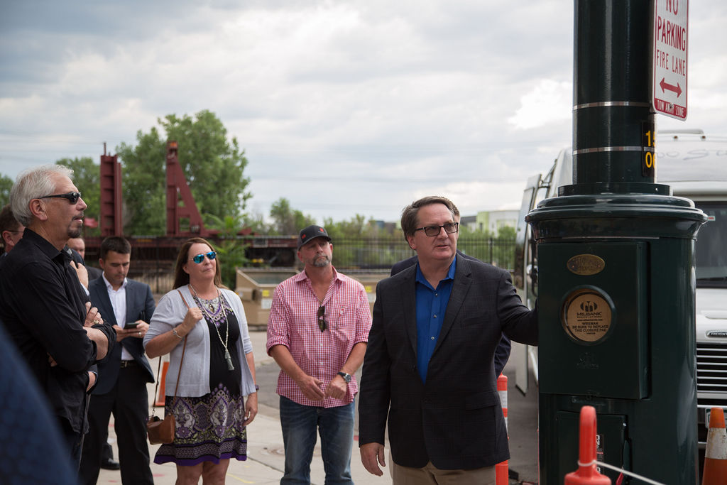 Small cell, DAS pole with Mike Hoganson of Comptek.
