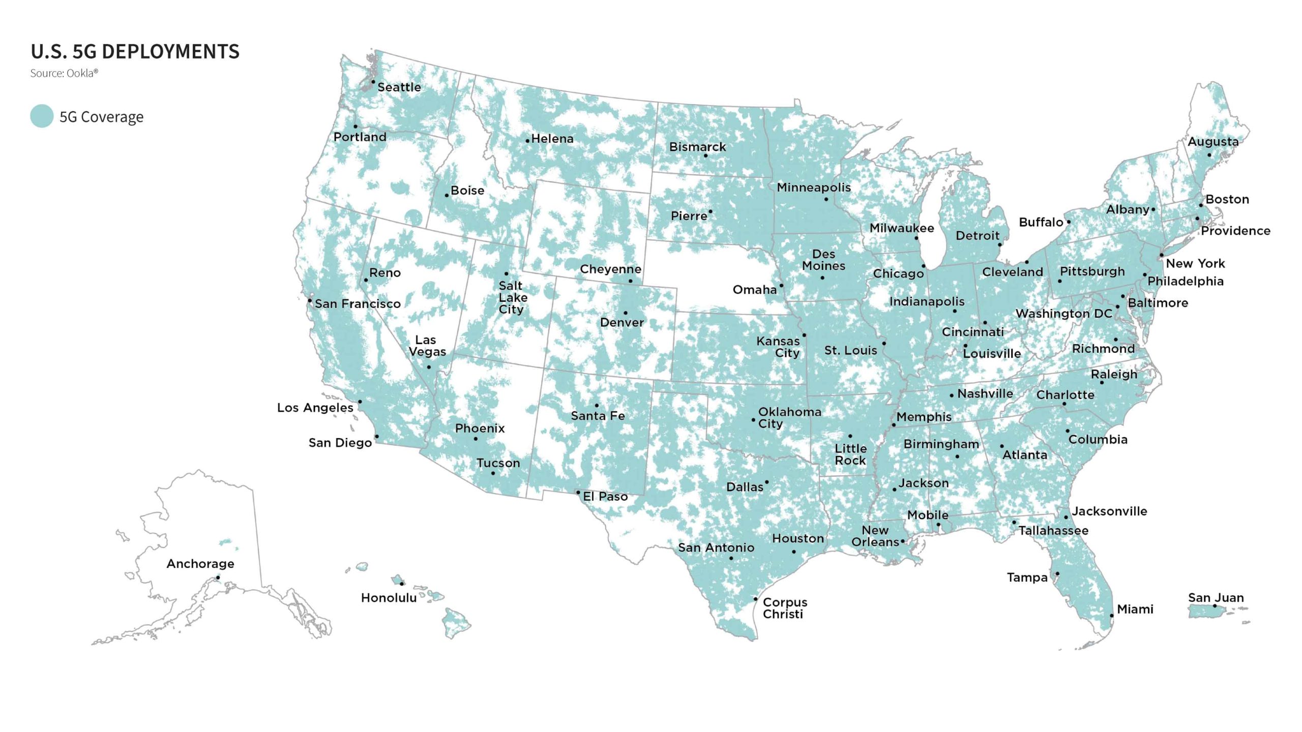 5G Coverage Map USA